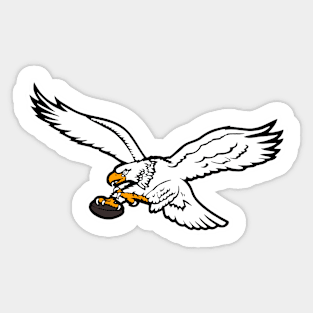 Eagle-Wawa Sticker